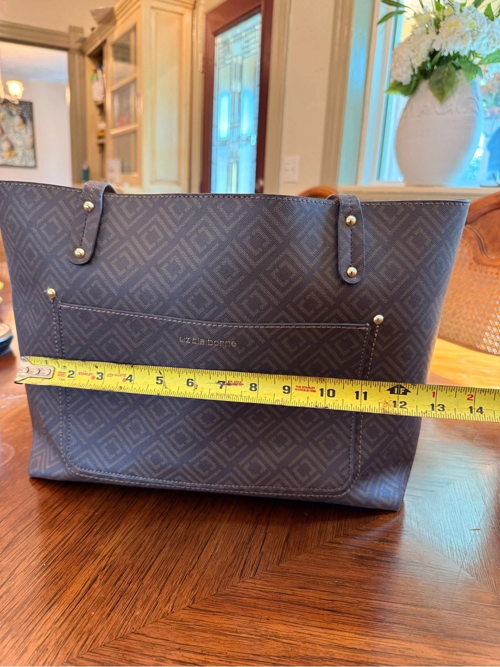 Liz Claiborne spacious tote